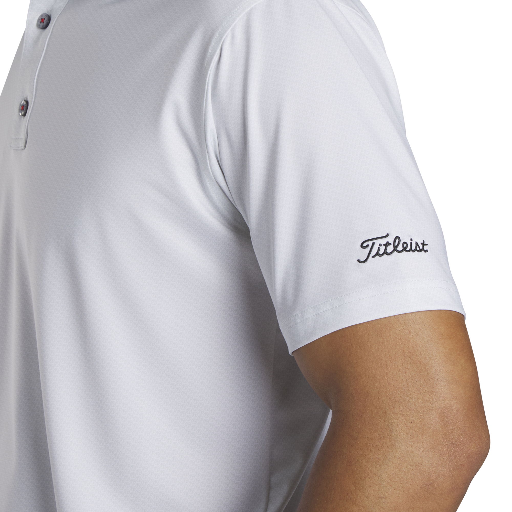 Team Titleist Men's Print Lisle Polo