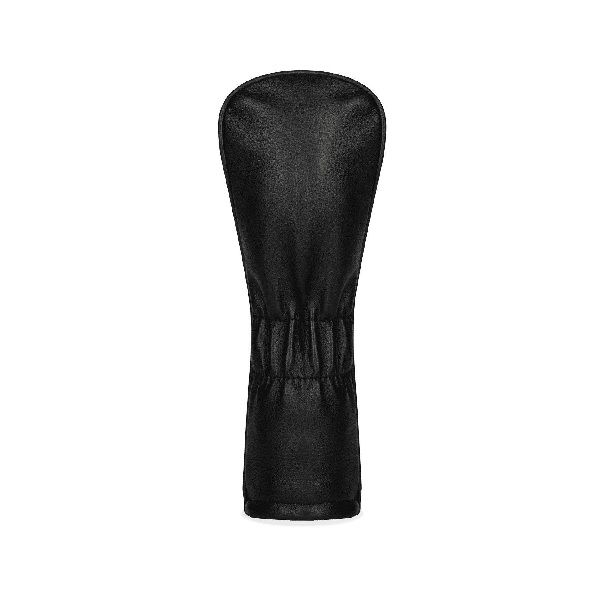 White and Black Leather Headcover