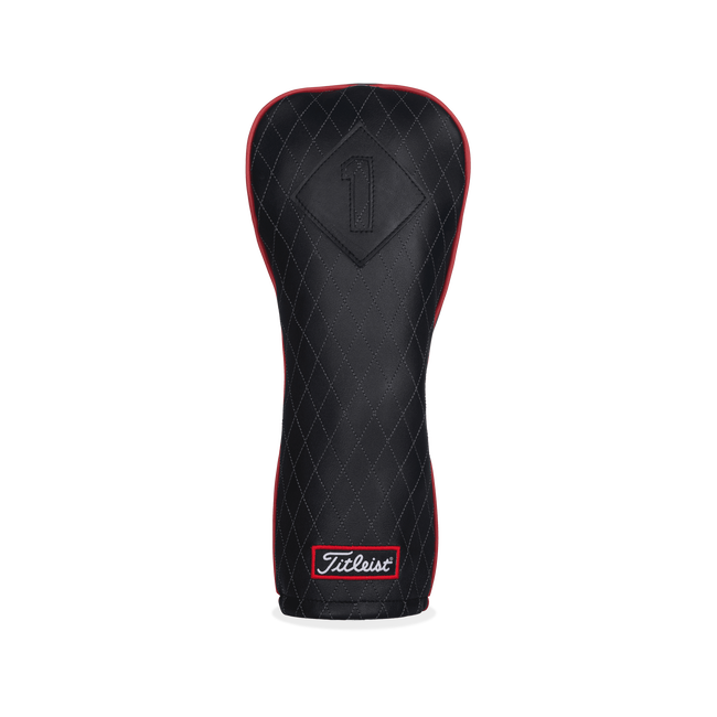 Jet Black Leather Headcover