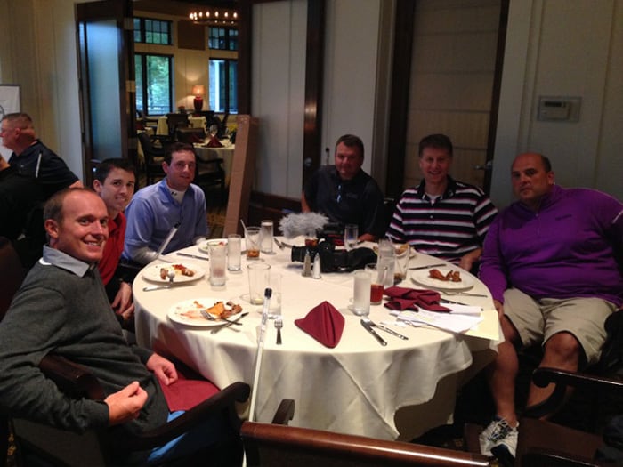 A good way to end a great day.